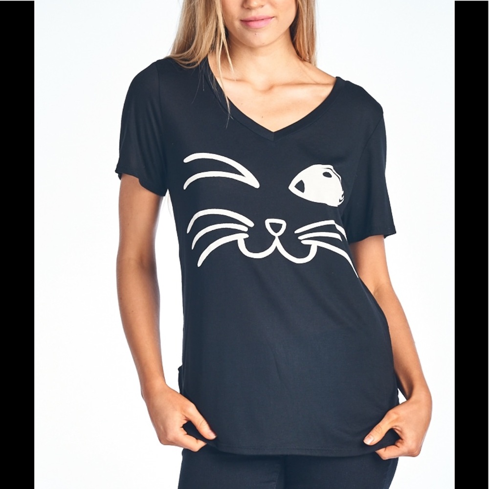 🌟Sale🌟Cat Face Tee